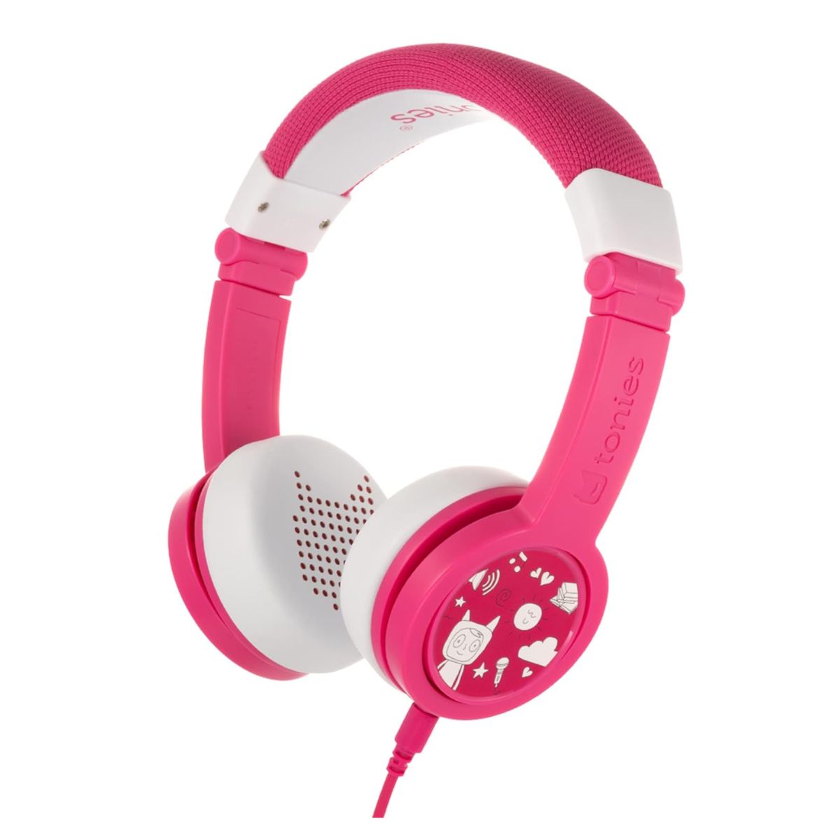 Tonies Headphones - Pink - Designed for Toniebox