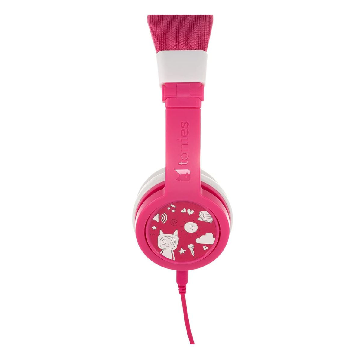Tonies Headphones - Pink - BuddyJack Shared Listening